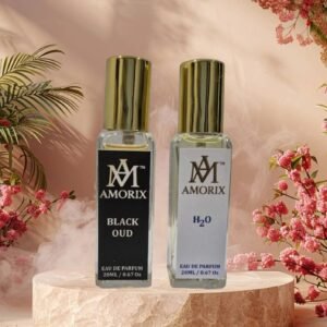 AMORIX BLACK OUD , H2O COMBO PERFUME 40ML COMBO