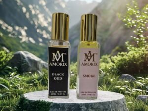 AMORIX BLACK OUD , SMOKE PERFUME 40ML COMBO