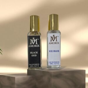 AMORIX BLACK OUD, ICE BLUE PERFUME 40ML COMBO