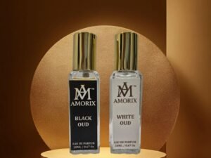 AMORIX BLACK OUD , WHITE OUD PERFUME 40ML COMBO