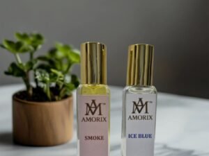 AMORIX SMOKE , ICE BLUE PERFUME 40ML COMBO